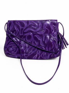 Vintage Mimo Sacs | Purple Leather